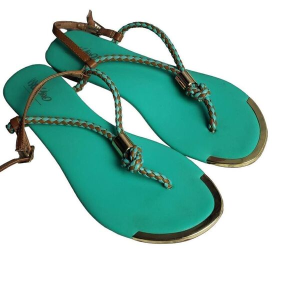 Mossimo Teal Sandals - Picture 1 of 11